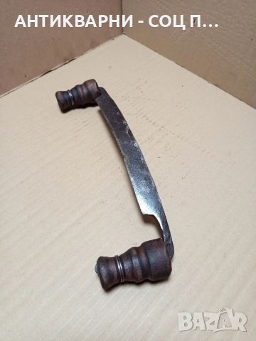 Стар Ръчно Кован Дърводелски Рукан., снимка 4 - Антикварни и старинни предмети - 51556528