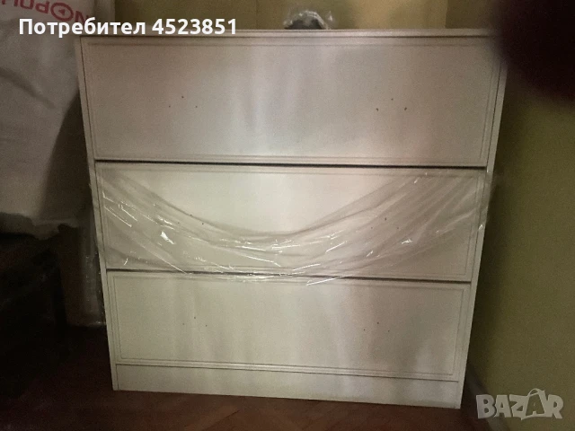 Шкаф за обувки. Нощно шкафче 2 бр. 