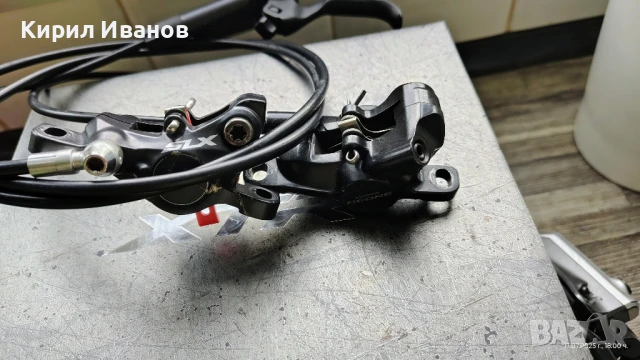 Комплект хидравлики Shimano SLX M675, снимка 2 - Части за велосипеди - 49993068