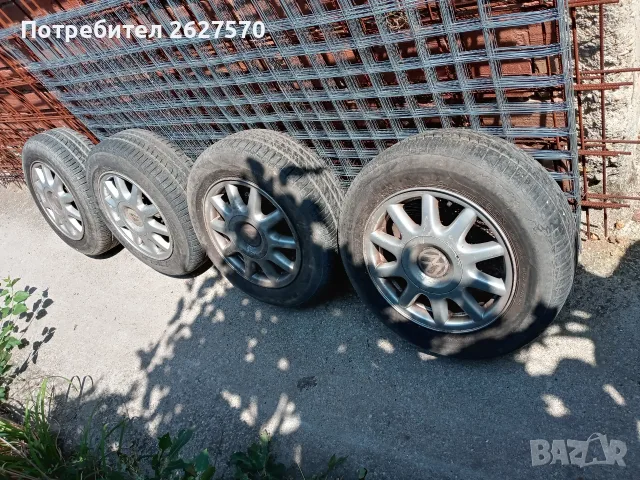 Гуми с джанти за WV sharan,seat