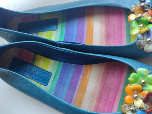 Дамски обувки 100 % кожа Flexx , снимка 13 - Дамски елегантни обувки - 36947055