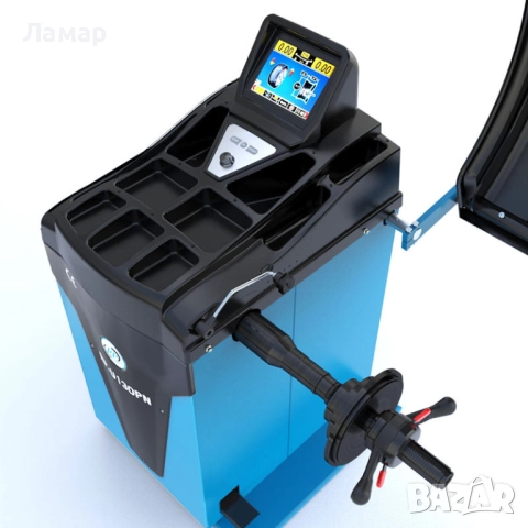 Автоматична баланс машина с LCD монитор за гуми на леки и лекотоварнии, снимка 5 - Други машини и части - 51534322