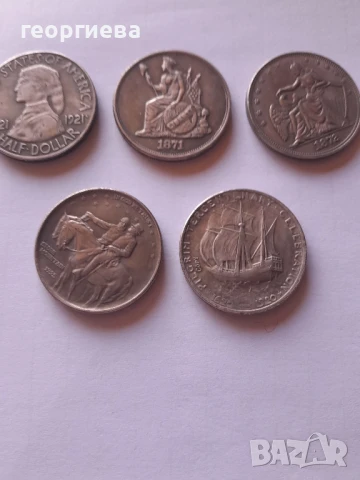 half dollar отлични реплики за попълване на колекции, снимка 3 - Нумизматика и бонистика - 50949611