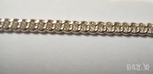 Сребърен синджир с класическа плетка (Forzentina) 150см., снимка 4 - Колиета, медальони, синджири - 49924163