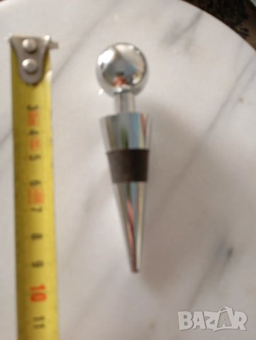 Луксозна метална запушалка,тапа