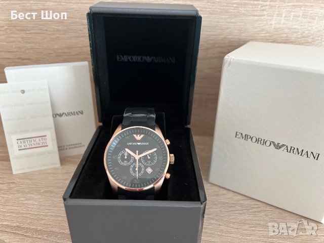 Оригинален мъжки часовник Emporio Armani AR5905 Sportivo , снимка 2 - Мъжки - 44494278