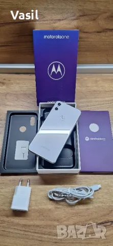 MOTOROLA ONE 4/64GB WHITE EDITION, снимка 1 - Motorola - 48593480