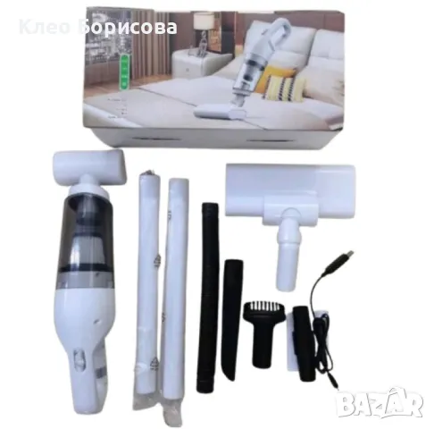 Преносима многофункционална ръчна прахосмукачка за дома и автомобила, снимка 5 - Прахосмукачки - 48881535