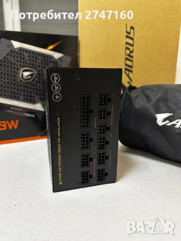 Компютърно захранване / PSU, Gigabyte Aorus 850w gold modular, топ, снимка 3 - Захранвания и кутии - 49875144