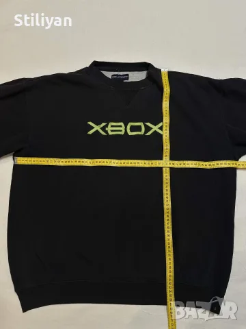 Винтидж спортна блуза (суичър без качулка) Xbox с бродерия, снимка 3 - Суичъри - 56525144