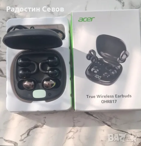 Acer 2 в 1  безжични слушалки 1 брой-38€, снимка 3 - Безжични слушалки - 56115532