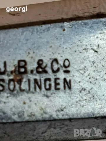 винтидж щипка със седеф Solingen за чупене на ядки, стриди, омари    4/2, снимка 8 - Антикварни и старинни предмети - 49024194