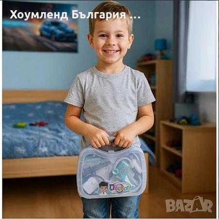 Лекарски комплект в докторска чанта 13в1, снимка 3 - Образователни игри - 54331849