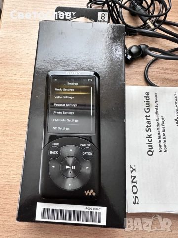 Sony Walkman NWZ-S754 mp3 плеър 8GB