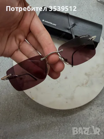 Оригинални слънчеви очила Montblanc 🕶️, снимка 2 - Други - 56076137