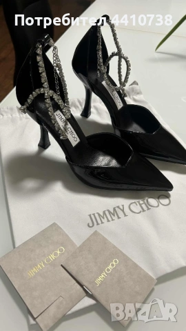 Обувки Jimmy Choo, снимка 2 - Дамски обувки на ток - 53968620