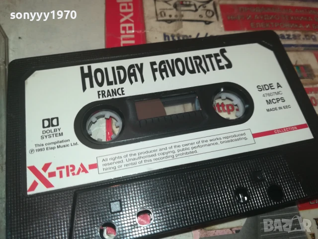 HOLIDAY FAVORITES-ORIGINAL TAPE 0308251800, снимка 2 - Аудио касети - 51237858