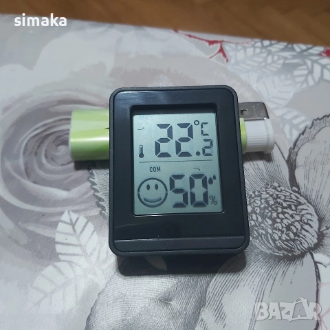 Дигитален термометър+влагомер, снимка 3 - Други стоки за дома - 53169630