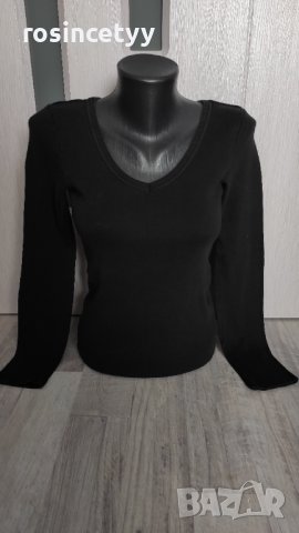 Тънка черна , снимка 3 - Блузи с дълъг ръкав и пуловери - 37417136