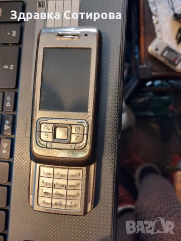 GSM Нокия слайдър Nokia E65-1 за ценители, метална, с WiFi - интернет! Цена 65лв. , снимка 1 - Nokia - 31678046