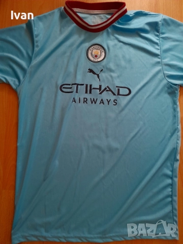 Продавам футболна тениска Manchester City FC Haaland, снимка 5 - Футбол - 52109619