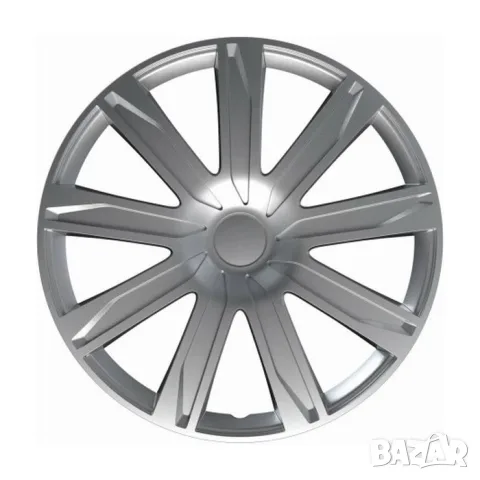 Тасове Versaco REIZ за 15'' джанти, сребристи, комплект от 4 броя
