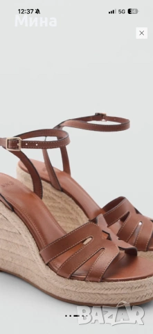 Сандали на платформа и каишка, снимка 8 - Сандали - 54364752
