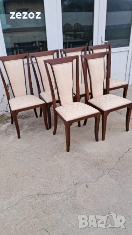 Столове трапезни-6 бр.№060, снимка 2 - Столове - 52456119