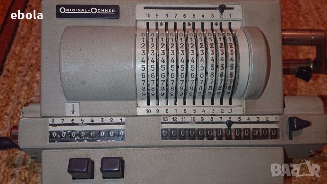Original-Odhner ръчен калкулатор, снимка 15 - Антикварни и старинни предмети - 35361509