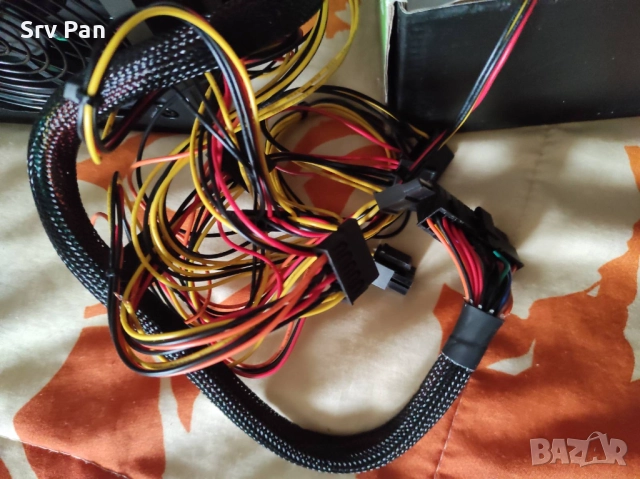 Justop 600W power supply захранване настолен компютър, снимка 5 - Захранвания и кутии - 52643552