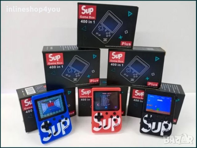 400 ИГРИ Преносима Ретро Геймърска Конзола / Игра SUP Гейм Бой, снимка 2 - Други игри и конзоли - 31727006