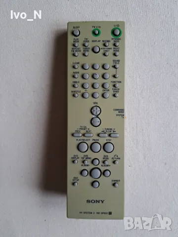 Дистанционно Sony RM-SP 400 за DVD Hi-Fi система.