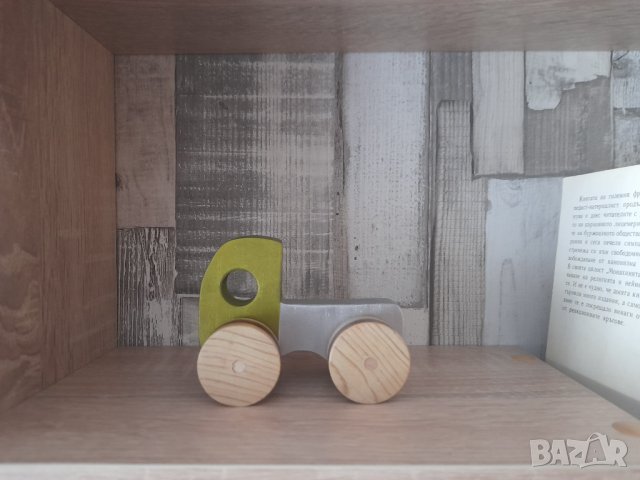 Дървено камионче, снимка 6 - Декорация за дома - 42707356