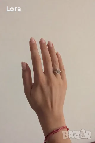 Пръстен с Диамант 3 ct Бяло Злато 14 kt и IGI Сертификат, снимка 12 - Пръстени - 55981598