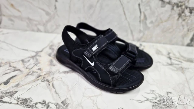 Мъжки черни сандали PUMA NIKE, снимка 5 - Мъжки сандали - 50742880