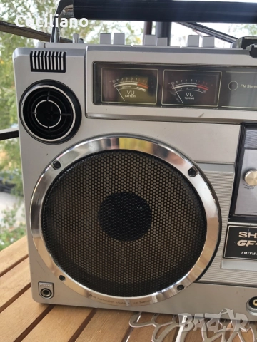 радиокасетофон SHARP GF 9191 E -SILVER (Japan), снимка 14 - Радиокасетофони, транзистори - 56303128