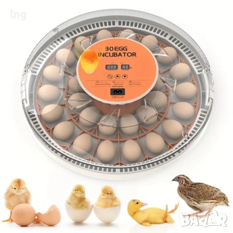 Продавам нов дигитален инкубатор за яйца с автоматично обръщане