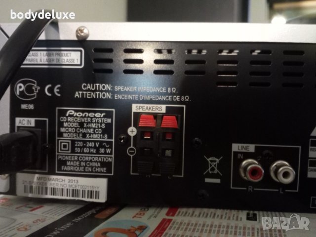 Pioneer X-HM21-S аудио система, снимка 2 - Аудиосистеми - 39846404