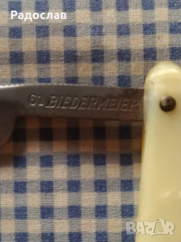 стар бръснач Solingen , снимка 7 - Мъжка козметика - 49629942