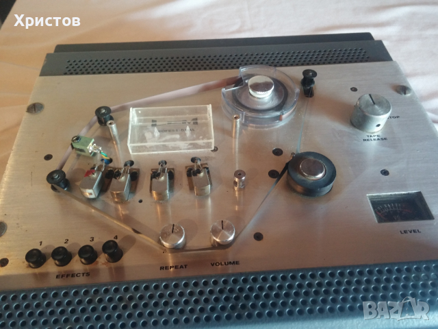Ретро миксер с усилвател и лентово ехо LEM, снимка 6 - Ресийвъри, усилватели, смесителни пултове - 36444022