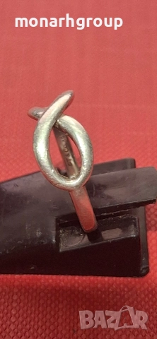 Сребърен пръстен, снимка 3 - Пръстени - 52684557