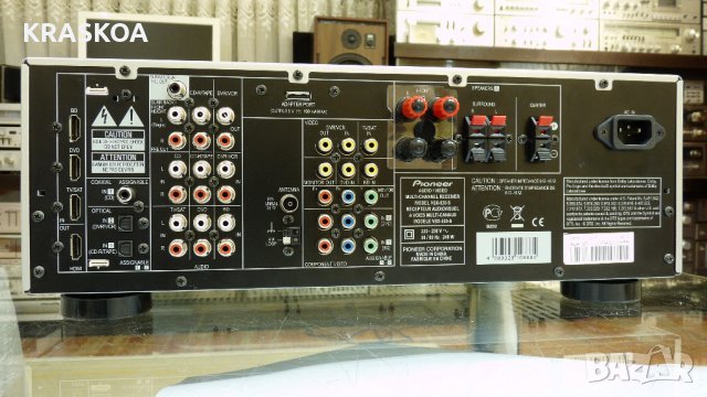 PIONEER VSX-520, снимка 8 - Ресийвъри, усилватели, смесителни пултове - 37411817