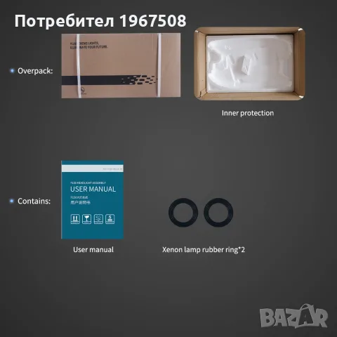 Комплект RGB фарове за Dodge Challenger 2015- , снимка 6 - Части - 55963269