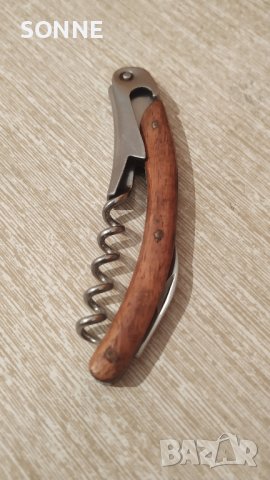 Джобен нож - неръждаема стомана и дърво, снимка 6 - Ножове - 36866361