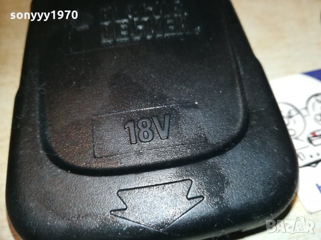 black & decker battery charger-18v-внос швеицария 2110201809, снимка 5 - Винтоверти - 30505764