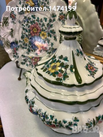 Centerpiece, Супник/Терин Каподимоте с поднос, снимка 3 - Декорация за дома - 44463428