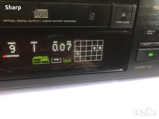 CD player Sony CDP-X33ES, снимка 6 - Аудиосистеми - 50815779