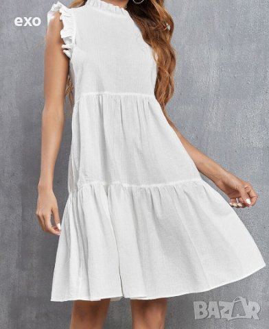 Бяла рокля Памучна рокля, Ефектна рокля