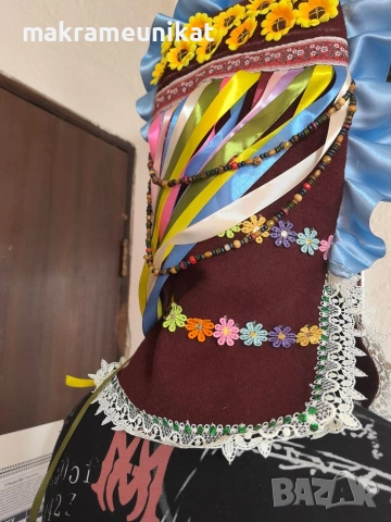 Кукерска маска, гугла, Новодел, Сурва, Кукерландия, маскарадни игри, снимка 8 - Декорация за дома - 42770820