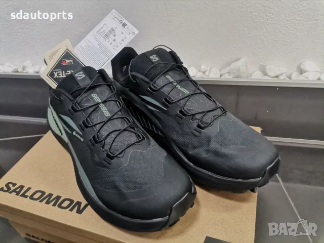 Нови 45 1/2 Мъжки Обувки Salomon Genesis GTX Gore-Tex, снимка 2 - Спортни обувки - 49843146